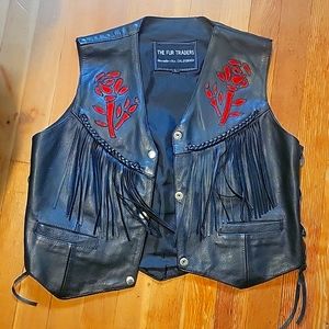 Fur Traders Leather Vest